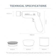 S&D 汽车打蜡抛光打磨机汽车漆面划痕修复挡风玻璃油膜去除机汽车抛光工具