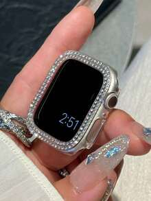 S10/S9 Double Row Rhinestone Protective Case