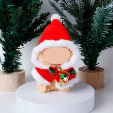 1件娃娃17cm工装裤系列服装套装（只卖衣服），可拆卸，一代二代鲁布衣，适合坐姿派对装扮。可作为同学毕业的小礼物。