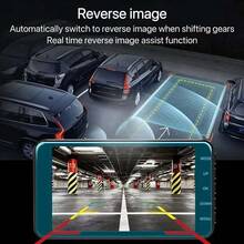 1080P Touch Screen Dual Dash Cam, Front And Rear Recording, Includes 32GB Storage Card, Car DVR With G-Sensor, 170° Wide Angle, 4" IPS Screen, 24-Hour Parking Monitor Mode, Supports Up To 64GB Storage Card