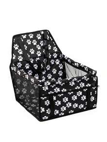 High Quality Pet Car Seat, Suitable For Small To Medium Dogs Safety Basket Dog Cushion In-Car Pet Basket, Dog Seat, Portable And Foldable, Waterproof And Breathable, Dog Seat For Car.Universal Dog & Cat Car Mat With Seat Belt Anchor, Non-Slip Bottom & Breathable Mesh - Waterproof Backseat Protector For Small/Medium Pets Dog Car Seat Car Seat Covers Dog Car Seat Cover Pet Car Seat