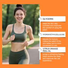 Body Care Patch Gentle Material, Skin-Friendly And Comfortable Body Nourishing Skin Lightweight And Comfortable Patch Easy To Use And Portable