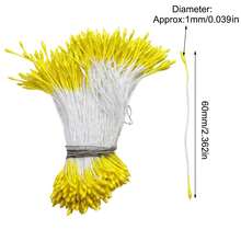 1mm 360pcs Handmade DIY Flower Craft Materials, Flower Center Accessories, Pearlescent Flower Bud, Fondant Flower Stamen, Mesh Flower