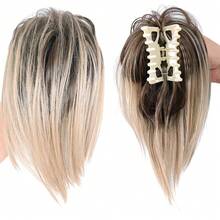 Fountain Ponytail, Claw Clip Short Ponytail, Fresh And Neat - Multicolor - View 8