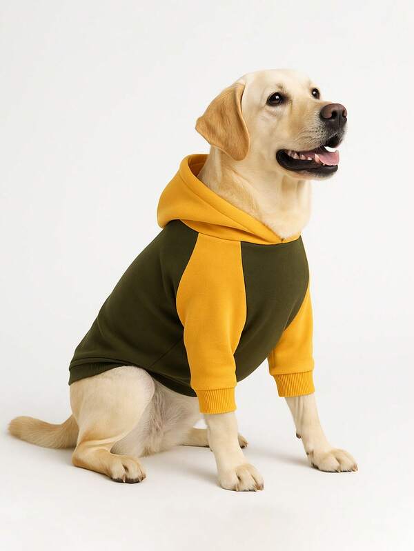 Felpa con cappuccio in pile per cani, maglione per gatti caldo e morbido - abbigliamento di base per uso quotidiano, felpe con cappuccio, cappotto invernale, maglietta comoda adatta a tutte le razze di animali domestici