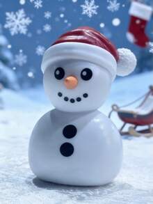 Jouet bonhomme de neige de Noël, cadeau de Noël, modèle de vacances, décoration de bureau