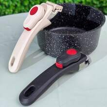 1PC Removable Pan Handle Universal Pot Handle For Detachable Removable Cookware Replacement Pan Gripper Cookware Parts - Multicolor - View 1