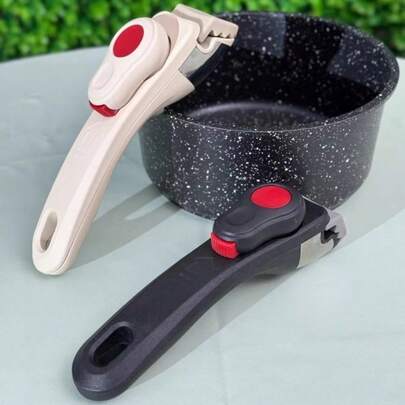 1PC Removable Pan Handle Universal Pot Handle For Detachable Removable Cookware Replacement Pan Gripper Cookware Parts