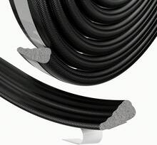 Weather Stripping Door Seal Strip For Door Frame,Window Insulation For Winter,Doors Soundproofing Gap Filler,Window Sealer Exterior Doors Weather Stripping,Foam Windows Draft Stopper (Black,118''),24337051 - màu đen - Xem 1