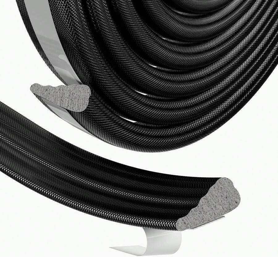 Weather Stripping Door Seal Strip For Door Frame,Window Insulation For Winter,Doors Soundproofing Gap Filler,Window Sealer Exterior Doors Weather Stripping,Foam Windows Draft Stopper (Black,118''),24337051 - màu đen - Xem 1