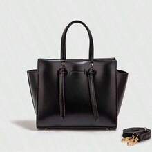 2025新款简约翼形女士手提包，高端休闲通勤单肩斜挎包，大容量 - 彩色 - 查看 2