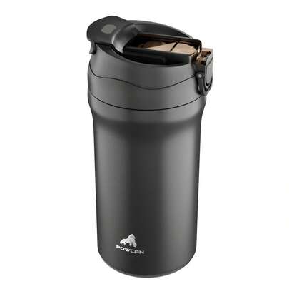 20oz Large Capacity Vacuum Insulated Stainless Steel Insulated Coffee Mug With Leak-Proof Lid, Double Drink Coffee Cup, Reusable Coffee Mug For Sports, Gym, Travel And School