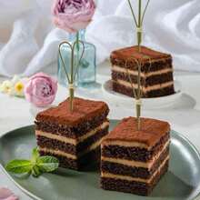 10-100pcs Bamboo Skewers, Fruit Picks, Candy Sticks. Appetizers, Cakes, Desserts, Suitable For Birthday, Wedding, Family, Restaurant, Party, Bar, Picnic, Graduation. Tableware Accessories, Christmas - Multicolor - View 5