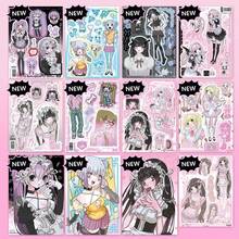 1pc - 2025 New Arrival - Y2K Style - Anime Character - Baddie Sticker - Maid Sticker - Mobile DIY Decor - Scrapbooking Material - INS Planner Gift - Home Decor - Wall Decor - Phone Tablet Sticker - Cup Computer Luggage Sticker - Stitch Toys Travel Toys Classroom Fidget Toys Mini Stuff Bath Toys Christmas Stationery Stress Ball Birthday Gift - Christmas Gift - Christmas Eve Gift - Perfect Gift - Gift - Toys - Games - Multicolor - View 3