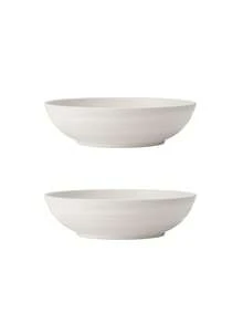 1/2/4 Pieces Plastic Big Bowls Set Large Salad Bowls Unbreakable Serving Bowls Microwave Dishwasher Friendly For Restaurant Cereal Salad,School Supplies