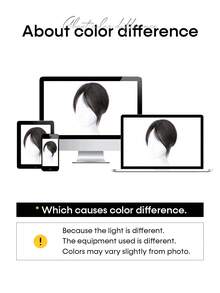 Synthetic 3D Bangs Clip-In Bangs Extension Natural Fake Fringe Topper Hairpiece Invisible Clourse Bangs Covers Hairpieces Hair Accessories - Black Brown - View 10