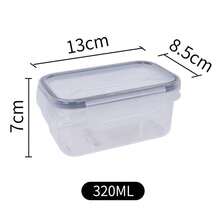 Multiple Sizes Available Per Piece. Food Storage Container, Meal Preparation, Airtight Lunch Box With Leak-Proof Locking Lid. Suitable For Microwave, Lunchbox, And Freezer. - Multicolor - View 10