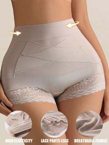 Women Shapewear Bottoms - Camel - View 3