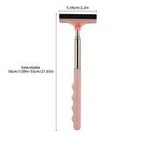 1/2/3件装可伸缩汽车侧视镜雨刮器，便携式汽车玻璃清洁雪刷，适用于雨雾天气 - 彩色 - 查看 5