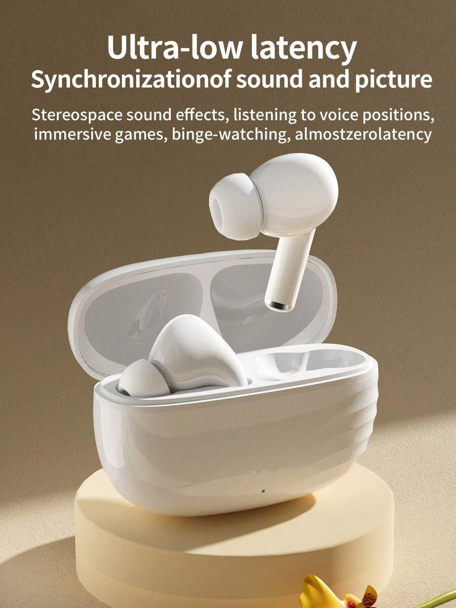 SZLWSM Wireless Bluetooth Earphones,Sports Earphones, Touch Control,Airp Ods Charging Case, Clear Sound Quality (Music And Calls), Very Suitable For Travel, Outdoor Sports,Leisure Listening - S32 - View 1