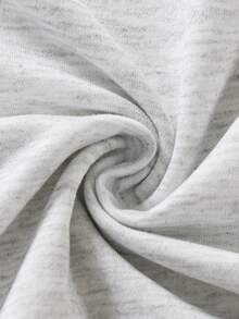 1PC Girl Literary Ocean Style Sea Turtle Print Hooded Sweatshirt, Soft And Comfortable, Spring Autumn Daily Leisure Wear - Grey - View 6