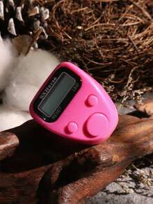 1pc/5pcs/10pcs Mini Cute Finger Ring Counter, Portable Hand Press Electronic Display Counter, Silent Manual Multi-Channel Counter, Durable