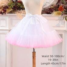 Fluffy Puffy Slip For Women Under Dress Layered Full Petticoat With Soft Tulle For Ballgown & A-Line Dresses Comfortable Waistband For All-Day Wear Fall Clothes For Women