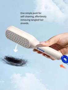Luxury Smooth Expandable Plastic Magic Hair Brush, Used For Cleaning Hair And Scalp Without Damaging Hair. This Anti-Static Hair Brush Can Make Hair Smooth And Suitable For Household Use. - Multicolor - View 4
