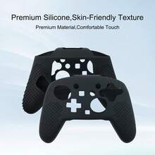 1pc 2 Pro Controller Grip Cover, 3D Anti-Slip Texture Design For Improved Grip And Handling - Multicolor - View 2