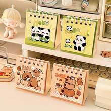 熊猫2026迷你日历卡通台历马年小日历桌面签到摆件日历可爱文字台历 - 均碼 - 查看 7