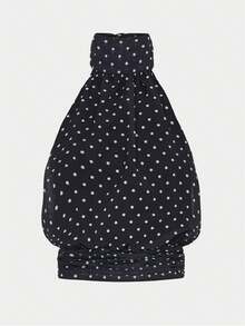 Women's Halter Pleated Chiffon Tank Top Sleeveless Neckline Tie-Up Open Back Tie Casual Blouses 2025 Summer Tops - 彩色 - 查看 7