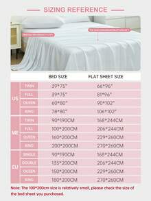 1pc Red Plaid Printed Bed Sheet, 80gsm Super Soft Microfiber, Breathable, Machine Washable, Wrinkle Resistant, Fade & Shrink Proof, Durable, Fashionable & Cute, Oeko-Tex Certified - Multicolor - View 3