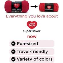 Red Heart Super Saver Super Yarn Stitchers Kit With Bag And Accessories For Knitting Crocheting Crafts And Amigurumi