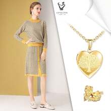 Colares com pingentes femininos