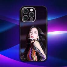 Custodia per telefono compatibile con modelli J-JIsoos Singer, adatta per iPhone 16e, 16, 15, 14, 13, 12, 11, Pro, X, XS, Max, XR, Plus, Mini, in morbida cover nera. Compatibile anche con custodie per iPhone 17, 17 Pro e 17 Pro Max. - Z7 - Visualizzare 7