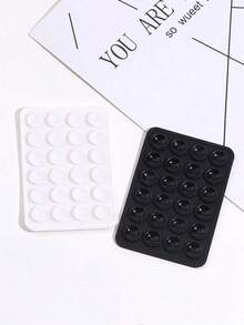 Silicone Suction Cup Phone Adhesive Bracket Strong Grip Selfie Video, And Easy To Use Silicone Suction Cup Upgraded To Model Compatible With, Android Phone, Birthday, Family, Friends Phone Holder, Phone Stand, Phone Accessories - Nhiều màu - Xem 4