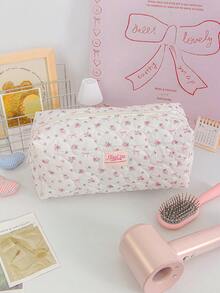 1Pc Cute Strawberry Pattern Print Hair Dryer Storage Bags Hair Curler Storage Bags For Travel Portable Hair Dryer Storage Bag Multifunctional Cosmetic Bag Cosmetic Storage,Hair Care Essential Oil Storage Bag ,Travel Toiletry Bag Handbag Dustproof Large Capacity Electric Curling Wand Straight Plate Clip Protective Cover Hair Dryer Storage Travel Essentials - Multicolor - View 12