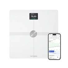 WITHINGS Body - Báscula precisa para peso corporal y porcentaje de grasa, composición corporal Wi-Fi y, báscula de peso para bebé, báscula inteligente compatible con, - blanco - Ver 3