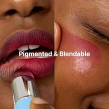 LipandCheek Blurry Pudding Pot Reddish Moment Ambitious + Pendant Keyring Makeup Blush Buildable Lightweight MultiUse Soft Matte Finish 5g