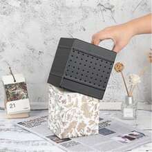 Metall Taschentuchbox, erhältlich in den Farben Kupfer, Weiß und Schwarz. Exquisites Aussehen mit gepunktetem Texturdesign, minimalistisch aber stilvoll. Kann im Wohnzimmer, Schlafzimmer oder Büro platziert werden, praktisch für das Entnehmen von Taschentüchern und Hinzufügen modischer Akzente zum Raum, praktisch und dekorativ.