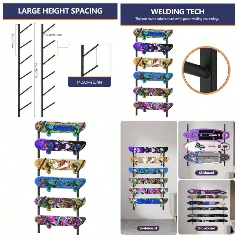 Soporte para esterilla de yoga para pared