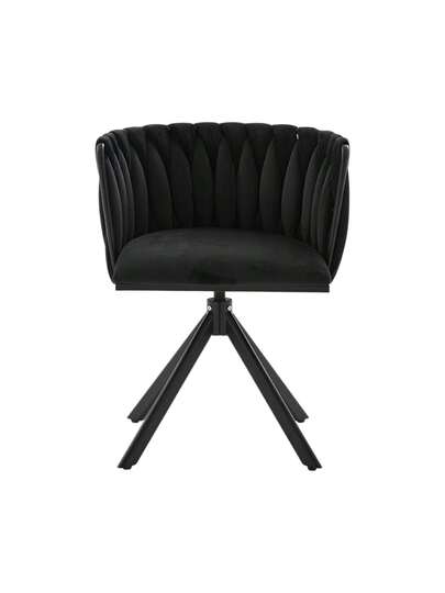 Fluwelen Seats Heavy Metal Frame, 180 Degree Swivel Function, Back, Zachte Luxurious Flexible Between Living Room, Budol Creative Workspace (Set Of 2) view 8