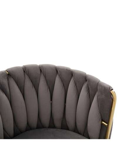 Fluwelen Seats Heavy Metal Frame, 180 Degree Swivel Function, Back, Zachte Luxurious Flexible Between Living Room, Budol Creative Workspace (Set Of 2) view 8