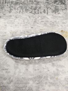 Pantofole invernali da donna con fodera termica spessa, morbide e confortevoli per uso domestico, scarpe calde per interni con suole in tessuto, design a fiocco di neve e cuore, pantofole termiche da interno con cuore in tessuto per l'inverno