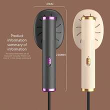 1个便携式手持熨斗，迷你蒸汽熨斗，紧凑型悬挂式电熨斗，适用于织物和衣物，USB供电 - 彩色 - 查看 10