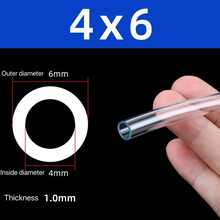 1 PC 3M Clear PVC Hose 4-30mm ID, Customizable Length Heavy-Duty Flexible Tubing For Garden Watering Aquariums