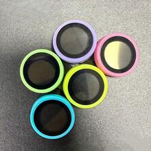 3 Pieces Set - Creative Ceramic Luminous Ultra-Thin Mobile Phone Camera Lens Protective Film - Suitable For IPhone 11/ 12/ 13/ 14/ 15/ 16/ 17 Full Series - Scratch-Resistant/ Wear-Resistant/ Drop-Resistant Mobile Phone Camera Lens Protective Film