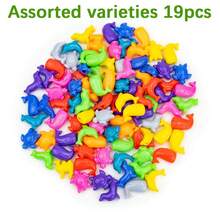 Multi-Color Acrylic Bat Shaped Beads, Beads & Bead Assortments For Marine And Land Animals, Halloween Themed Spacer Beads, Used For DIY Bracelets, Necklaces, Earrings, Anklets, Keychains, Backpack Chains, Christmas, Thanksgiving, Halloween, Christmas Eve, Mother's Day, Valentine's Day, Birthday Gifts, Commemorative Days, Back To School Season Decoration Accessories