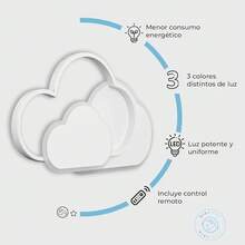 EstiloLampara De Noche Para Bebe En Forma De Estrella Luz LED De Tres Tonos Con Control Remoto Para DormitorioVersióN Mejorada