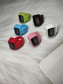 3个/1个手持环形计数器，迷你多色计算器，适合学习计数、缓解压力、锻炼步数计数和祈祷。 - 彩色 - 查看 16